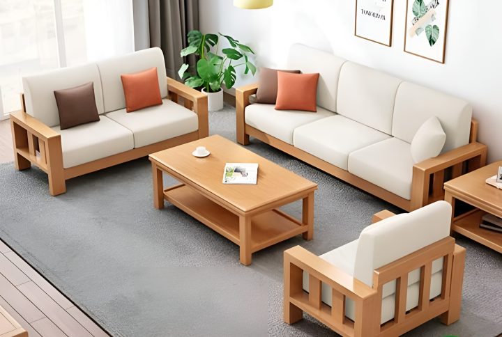 Ghế sofa điểm nhấn nghệ thuật của phòng khách